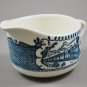 Royal China Currier & Ives Creamer Train Non Scrolled
