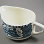 Royal China Currier & Ives Creamer Train Non Scrolled