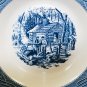 Royal China Currier & Ives Vegetable Bowl Maple Sugaring