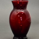 Anchor Hocking Coolidge R3346 Royal Ruby Glass Vase