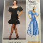 Vogue Sewing Pattern 1993 Givenchy Paris Original Uncut Misses Size 8 Formal Dress