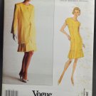 Vogue Sewing Pattern 2823 Hartnell London Vogue Designer Original Uncut Misses Size 12