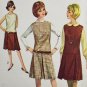 Simplicity Sewing Pattern 5748 Junior Jumper or Dress 1960s Size 9