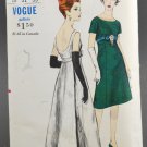 Vogue 5942 One Piece Evening Dress Empire Waist Misses Size 10