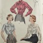 Vogue 6625 Sewing Pattern Misses' Blouse & Cummberbund Size 16