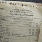 Vogue 7936 Sewing Pattern Misses' Suit Skirt & Jacket 1950s Easy Size 16