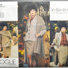 Vogue Paris Original 2036 Yves Saint Laurent Jacket Skirt Shawl Misses' Size 8-10-12