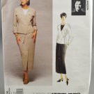 Vogue Attitudes 1300 Odile Lancon 1990s Jacket & Skirt Misses' Size 8-10-12