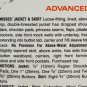 Vogue Attitudes 1300 Odile Lancon 1990s Jacket & Skirt Misses' Size 8-10-12