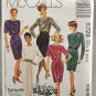 McCall's 5728 Misses' Dresses Two Lengths Fashion Basics Sewing Pattern 1990s Size B 8-10-12
