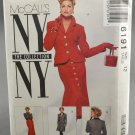 McCall's 6191 Misses' Jacket & Skirt NY Collection Sewing Pattern 1990s Size 12