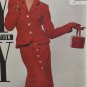 McCall's 6191 Misses' Jacket & Skirt NY Collection Sewing Pattern 1990s Size 12