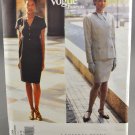 Vogue 1435 American Designer Geoffrey Beene Jacket Skirt & Dress Misses' Size 12-14-16