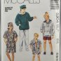 McCall's 5304 Boys' & Girls' Sweatshirt Shirt Pants Shorts Hat Size 7