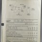 Advance 6505 Sewing Pattern Mademoiselle Blouse Misses' Size 16