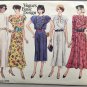 Vogue 1717 Sewing Pattern Basic Design Misses' Dress Size 8-10-12
