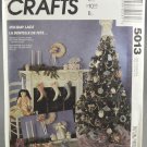 McCall's 5013 Crafts Holiday Lace Victorian Christmas Ornaments Decorations