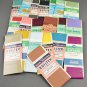 Sewing Seam Binding 100% Rayon Lot of 20 Packs in Various Colors & Manufacturers