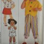 Simplicity 9639 Child's Skirt Pants Shorts & Tops Size A 3-6X