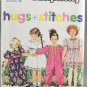Simplicity 7038 Hugs + Stitches Toddlers' Dress & Jumpsuit Size A 1-4