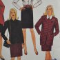 McCall's 5658 Sewing Pattern Unlined Jacket Blouse Skirt Misses' Size C 10-12-14