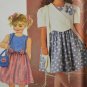 Simplicity 7067 Child's Size AA Dress Jacket Purse Sewing Pattern (2-3-4)