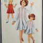 Simplicity 6324 Sewing Pattern Child's Girls' One Piece Dress w/ Inverted Pleats Size 2