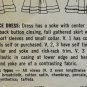 Simplicity 3810 Sewing Pattern Girls' Dress w/ Gathered Skirt Size 8