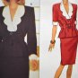 Butterick 6587 Noviello Bloom 1990s Sewing Pattern Misses' Top & Skirt Size 12-14-16