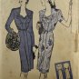 Butterick 3271 Sewing Pattern 1940s Dress w/ Sweetheart Neckline Size 16