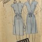 Advance 3977 Sewing Pattern 1940s Dress or Jumper Misses' Size 12