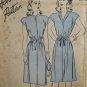 Advance 3977 Sewing Pattern 1940s Dress or Jumper Misses' Size 12