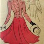 New York 1197 Sewing Pattern Ladies' & Misses's Two-Piece Dress 1940s Size 16