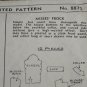 Pictorial Review 8875 Sewing Pattern Misses' Frock Dress Size 16