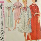 Simplicity 5726 Sewing Pattern Miss Robe Length & Sleeve Options Size 16