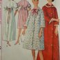 Simplicity 5726 Sewing Pattern Miss Robe Length & Sleeve Options Size 16
