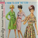 Simplicity 5877 Sewing Pattern Miss Dress w/ Sleeve Options Size 16