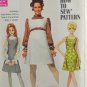 Simplicity 8008 Sewing Pattern Teen/Junior Jumper or Dress & Blouse Size 11/12