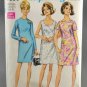 Simplicity 7696 Sewing Pattern Dress in Half Sizes w/ 3 Necklines Size 18 1/2