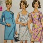 Simplicity 7696 Sewing Pattern Dress in Half Sizes w/ 3 Necklines Size 18 1/2