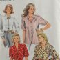 Simplicity 8140 Sewing Pattern Misses' Blouses w/ Back Yoke Size HH 6-12