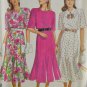 New Look 6255 Sewing Pattern Misses' Midi Dress Size 8-18
