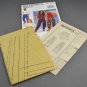 Butterick 5733 Sewing Pattern Boys' Girls' Top & Wrap Waist Pants Size 7-8-10