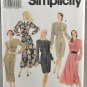 Simplicity 8608 Sewing Pattern Misses' Dress w/ Full or Slim Skirts Size P 12-16