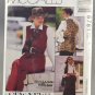 McCall's 6781 Sewing Pattern Misses' Lined Vest Blouse Skirt Pants Ascot Size 10-12-14