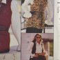 McCall's 6781 Sewing Pattern Misses' Lined Vest Blouse Skirt Pants Ascot Size 10-12-14