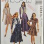 McCall's 7254 Sewing Pattern Misses' Dress & Vest Size 10-12-14
