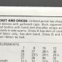 McCall's 2355 Girls' Sewing Pattern Jacket & Dress Size 7-8-10
