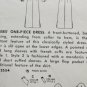 Simplicity 3304 Vintage Sewing Pattern Misses 1950s Dress Uncut Size 16