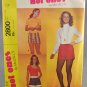 McCall's 2800 Sewing Pattern Misses' The Hot Ones Short Shorts Waist Size 27